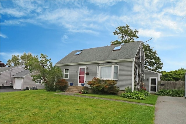 23 Sherman Ln, Middletown, RI 02842 - view of front facade with asphalt driveway