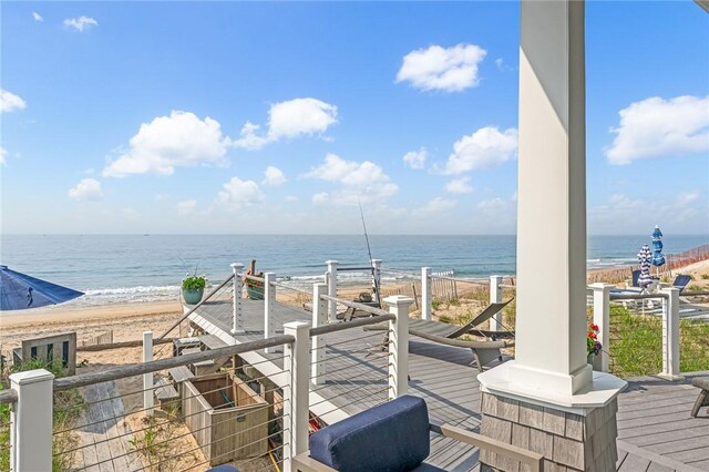 413 Atlantic Ave, Westerly, RI 02891 - water view featuring local beach