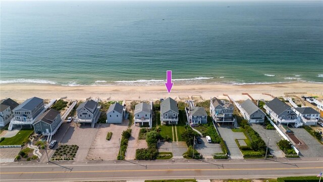 413 Atlantic Ave, Westerly, RI 02891 - aerial view of residential area featuring expansive beach
