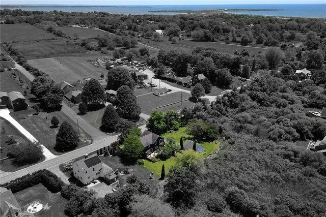 201 Paradise Ave, Middletown, RI 02842 - aerial view of a large body of water