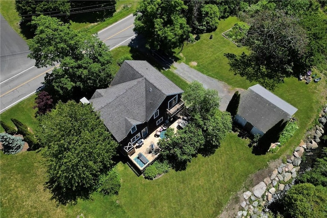 201 Paradise Ave, Middletown, RI 02842 - aerial view of property and surrounding area