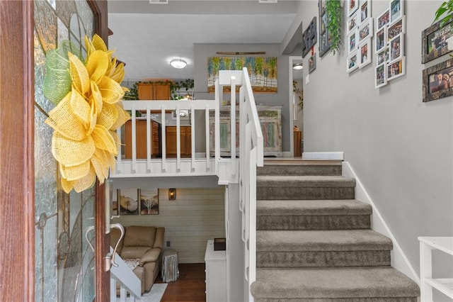 68 Everglade Ave, Warwick, RI 02886 - staircase featuring wood finished floors