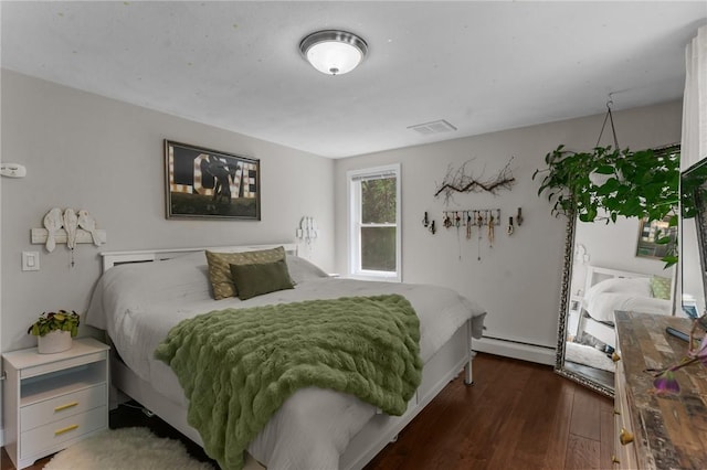 68 Everglade Ave, Warwick, RI 02886 - bedroom featuring hardwood / wood-style floors and a baseboard heating unit