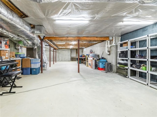 162 Pine Orchard Rd, Glocester, RI 02814 - view of unfinished below grade area