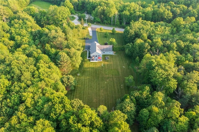 162 Pine Orchard Rd, Glocester, RI 02814 - aerial overview of property's location with a forest