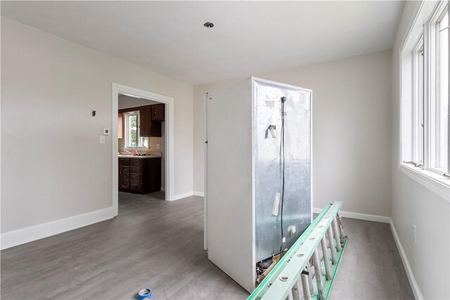 35 Laurel St, Pawtucket, RI 02860 - hall featuring light wood-style floors, healthy amount of natural light, and baseboards