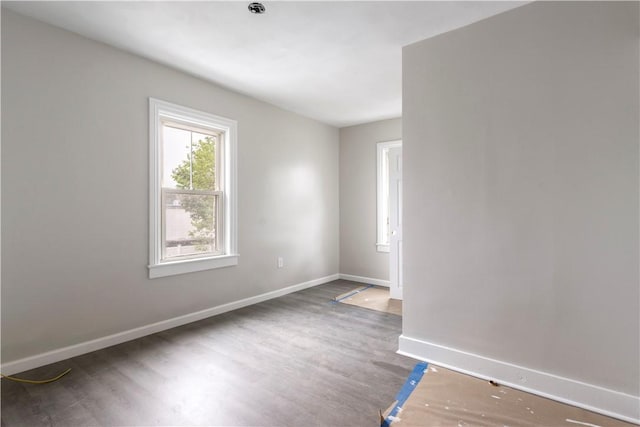 35 Laurel St, Pawtucket, RI 02860 - empty room featuring wood finished floors and baseboards