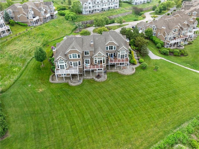 83 Waters Edge St Unit 24, Tiverton, RI 02878 - aerial view of residential area