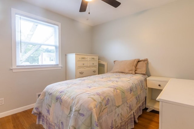 21 Baldwin Rd, Warwick, RI 02886 - bedroom featuring wood finished floors, baseboards, and a ceiling fan