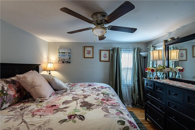 34 Zambarano Ave, North Providence, RI 02911 - bedroom featuring wood finished floors and ceiling fan