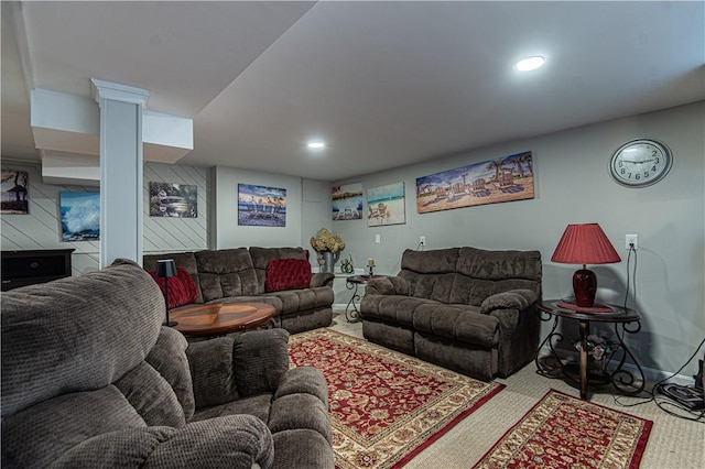 34 Zambarano Ave, North Providence, RI 02911 - living area with recessed lighting