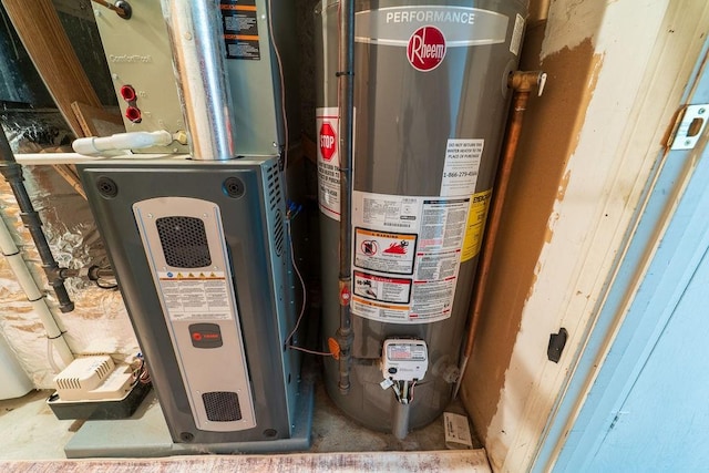 7 Tamarac Dr Unit F, Smithfield, RI 02828 - utility room with water heater and heating unit