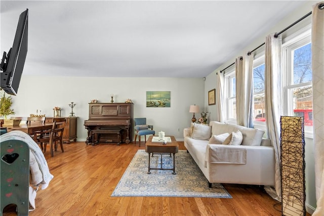 447 Stafford Rd Unit C3, Tiverton, RI 02878 - living area with light wood-type flooring