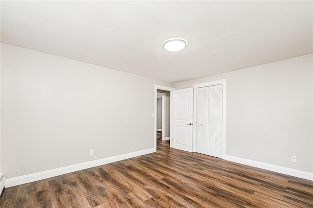 65 Harrop Ave, Warwick, RI 02886 - unfurnished room featuring dark wood-style floors and baseboard heating