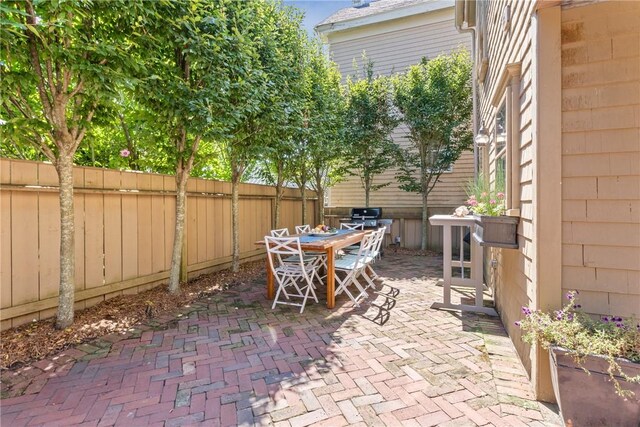 35 Second St, Newport, RI 02840 - view of patio / terrace featuring outdoor dining space
