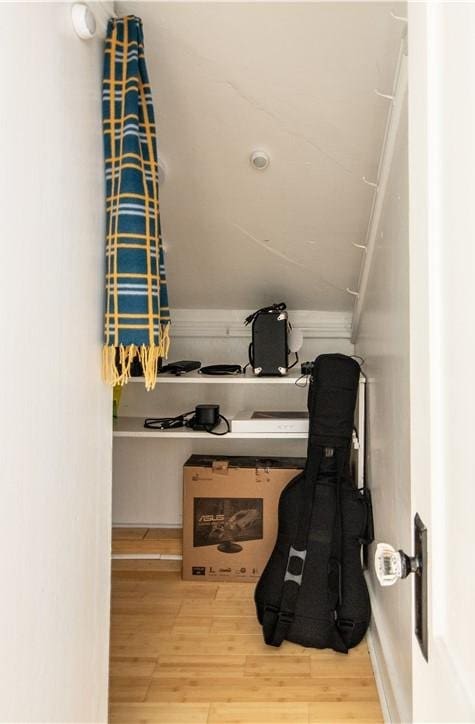 40 Highland St, Pawtucket, RI 02860 - walk in closet featuring wood finished floors