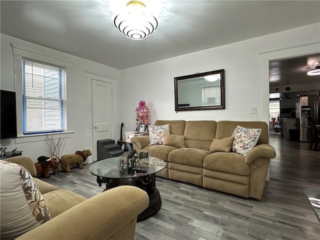 25 Eddy St, West Warwick, RI 02893 - living area with wood finished floors