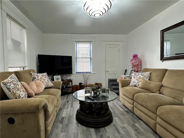 25 Eddy St, West Warwick, RI 02893 - living area featuring wood finished floors