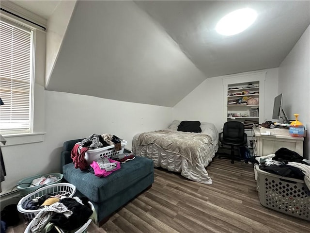 25 Eddy St, West Warwick, RI 02893 - bedroom with wood finished floors and lofted ceiling