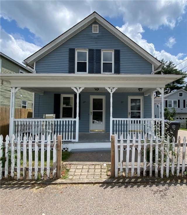 25 Eddy St, West Warwick, RI 02893 - bungalow-style house with covered porch