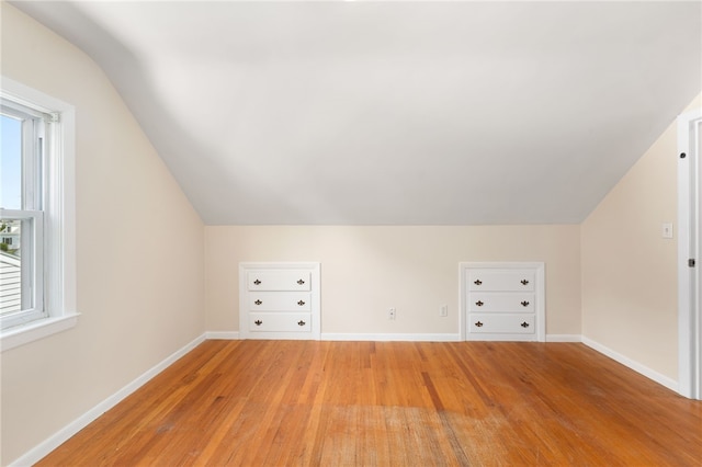59 Massachusetts Ave, Warwick, RI 02888 - additional living space featuring lofted ceiling and light wood-style flooring