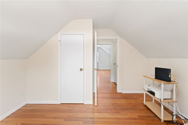 59 Massachusetts Ave, Warwick, RI 02888 - bonus room with vaulted ceiling and light wood-style floors