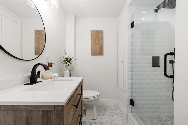 51 Poplar St Unit 1R, Newport, RI 02840 - bathroom featuring vanity and a stall shower