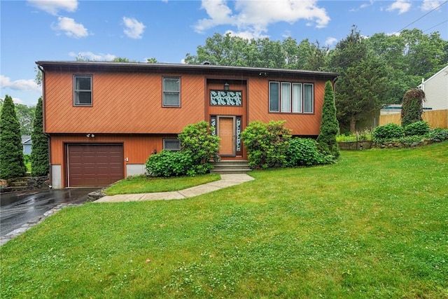 2 Birch St, Johnston, RI 02919 - bi-level home with a garage and driveway