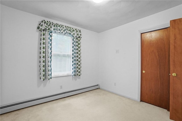 2 Birch St, Johnston, RI 02919 - unfurnished room with a baseboard radiator and carpet floors