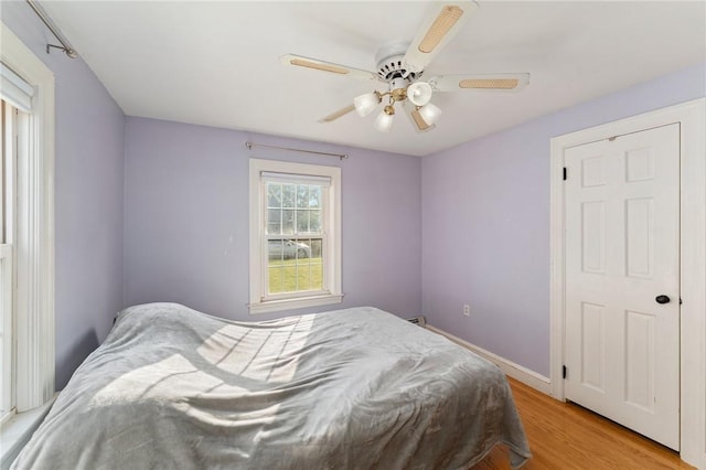 3 Arrow Ave, Warwick, RI 02886 - bedroom featuring light wood-style floors and ceiling fan