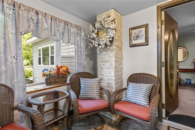 11 Daventry St, Glocester, RI 02814 - living area with carpet flooring