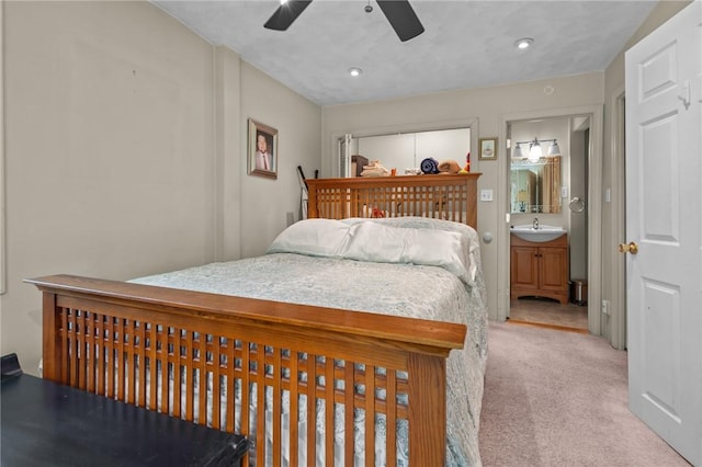 11 Daventry St, Glocester, RI 02814 - carpeted bedroom featuring a ceiling fan and recessed lighting