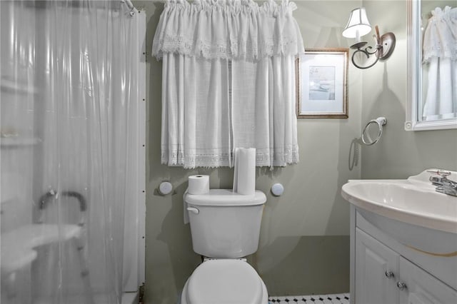 11 Daventry St, Glocester, RI 02814 - full bathroom with vanity and a shower with shower curtain