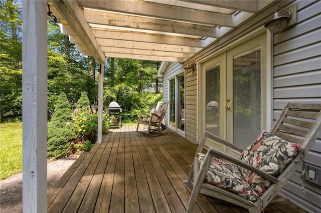 11 Daventry St, Glocester, RI 02814 - view of deck