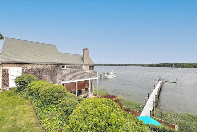8 Alger Ave, Warwick, RI 02818 - dock area with a water view