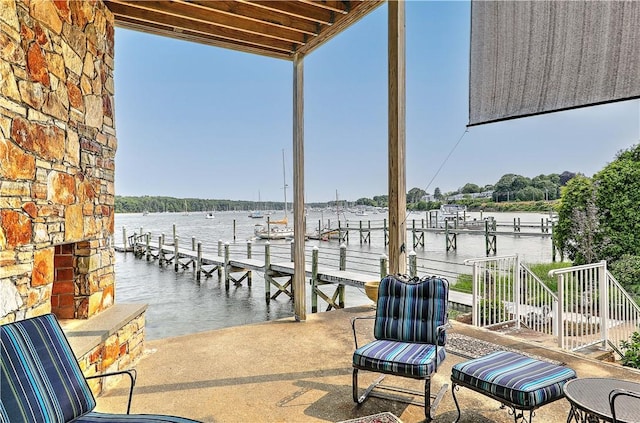 8 Alger Ave, Warwick, RI 02818 - dock with a water view