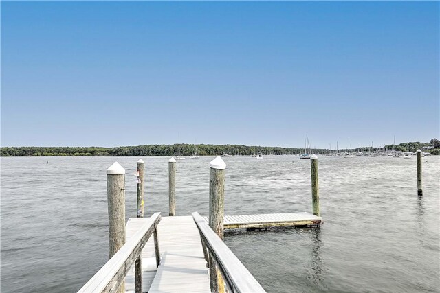 8 Alger Ave, Warwick, RI 02818 - dock area featuring a water view