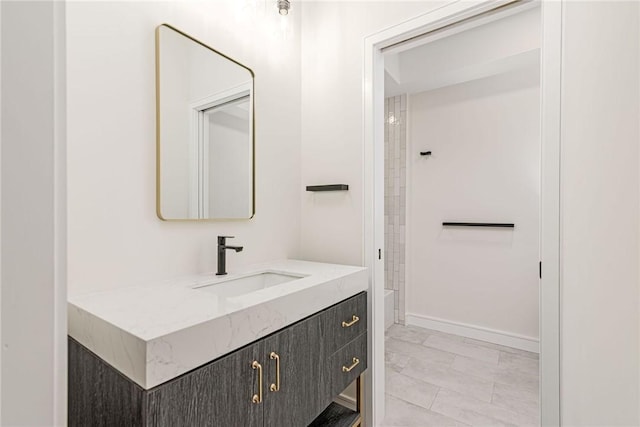 12 Daggett Ct Unit 2, Providence, RI 02906 - bathroom featuring vanity and bathing tub / shower combination