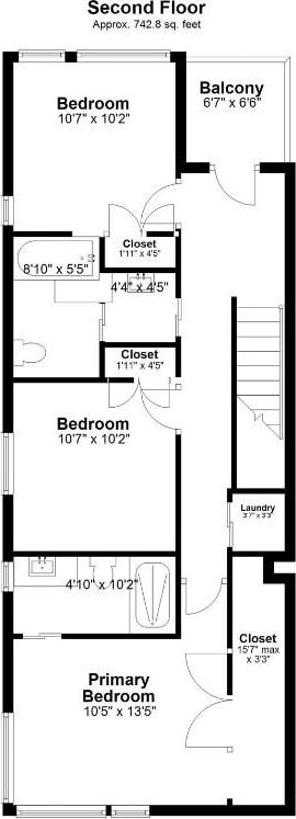 12 Daggett Ct Unit 2, Providence, RI 02906 - view of property floor plan