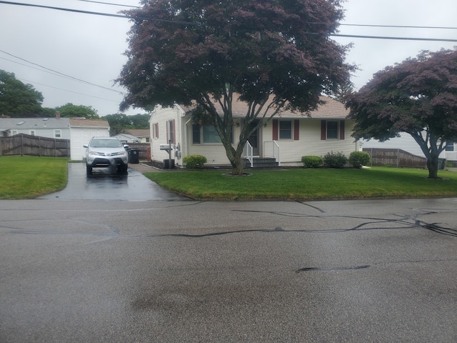 22 Sheffield Ave, Coventry, RI 02816 - view of front facade featuring concrete driveway
