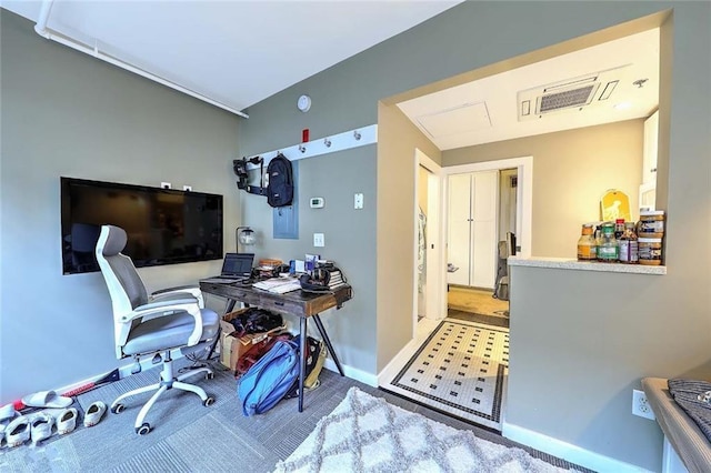 65 Weybosset St Unit 202, Providence, RI 02903 - home office featuring baseboards and carpet