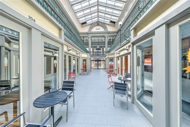 65 Weybosset St Unit 202, Providence, RI 02903 - community lobby with a towering ceiling
