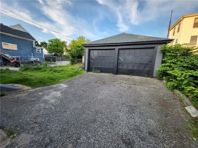 415 Broad St, Cumberland, RI 02864 - view of detached garage