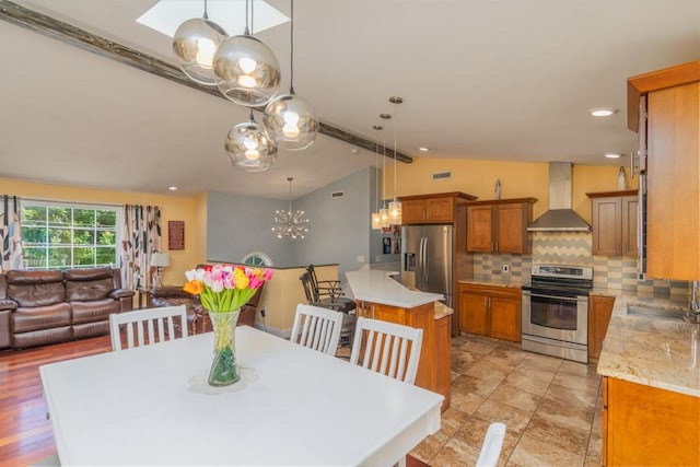 136 Youngs Ave, Coventry, RI 02816 - dining room with a chandelier