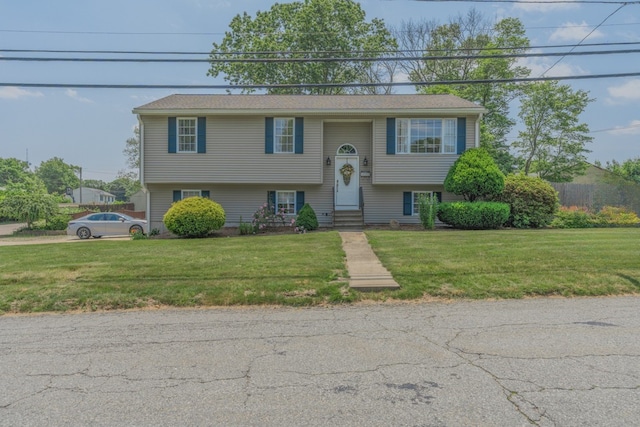 136 Youngs Ave, Coventry, RI 02816 - raised ranch with a front yard and entry steps