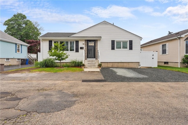 15 Wayland St, East Providence, RI 02914 - view of front of home with entry steps