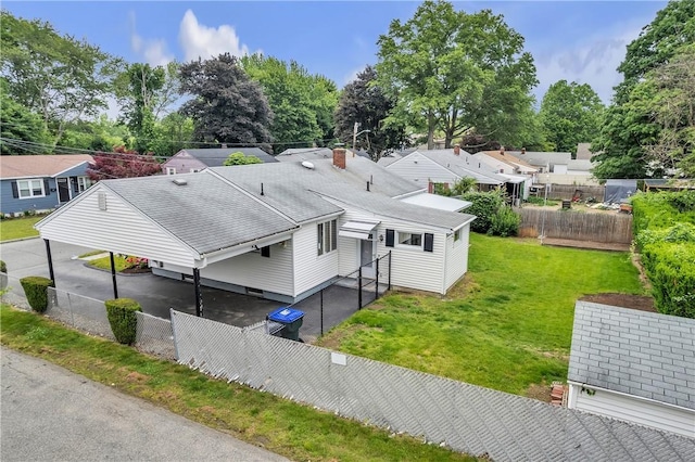 37 Joseph St, Providence, RI 02904 - aerial view of property and surrounding area