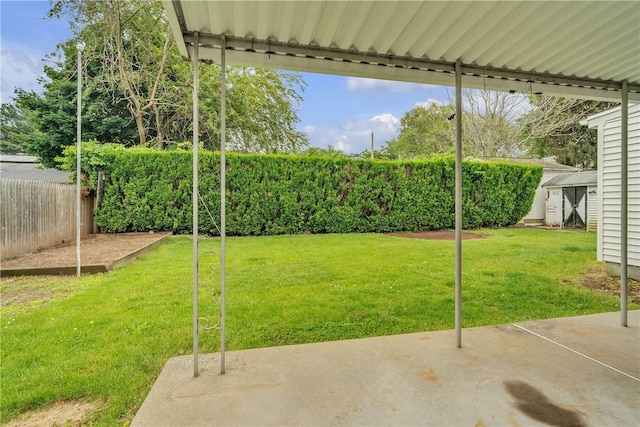 37 Joseph St, Providence, RI 02904 - fenced backyard featuring a patio area