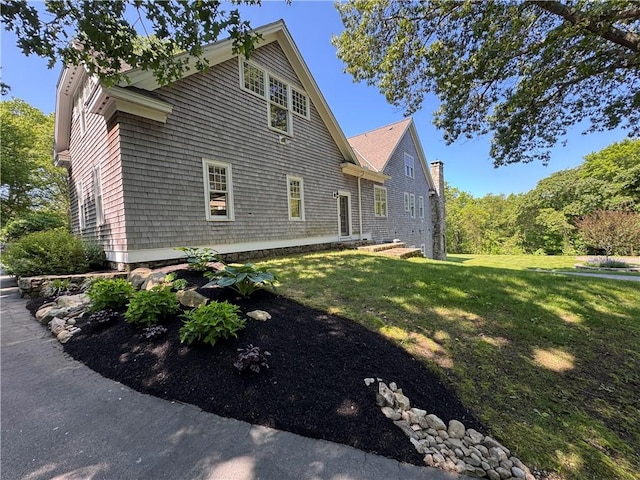 7 Spring Pond Rd, Westerly, RI 02891 - view of property exterior with a yard