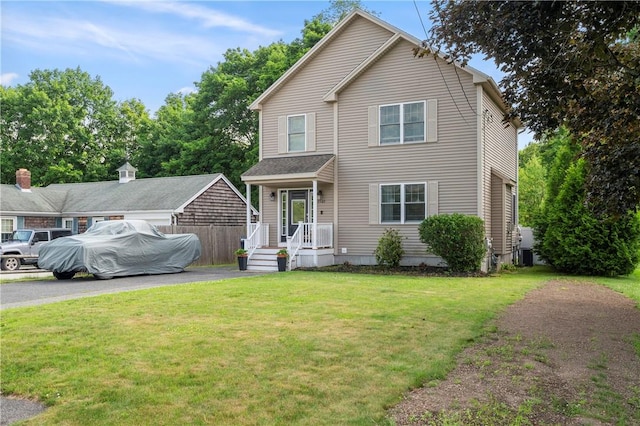 3560 Diamond Hill Rd, Cumberland, RI 02864 - traditional-style home featuring a front lawn